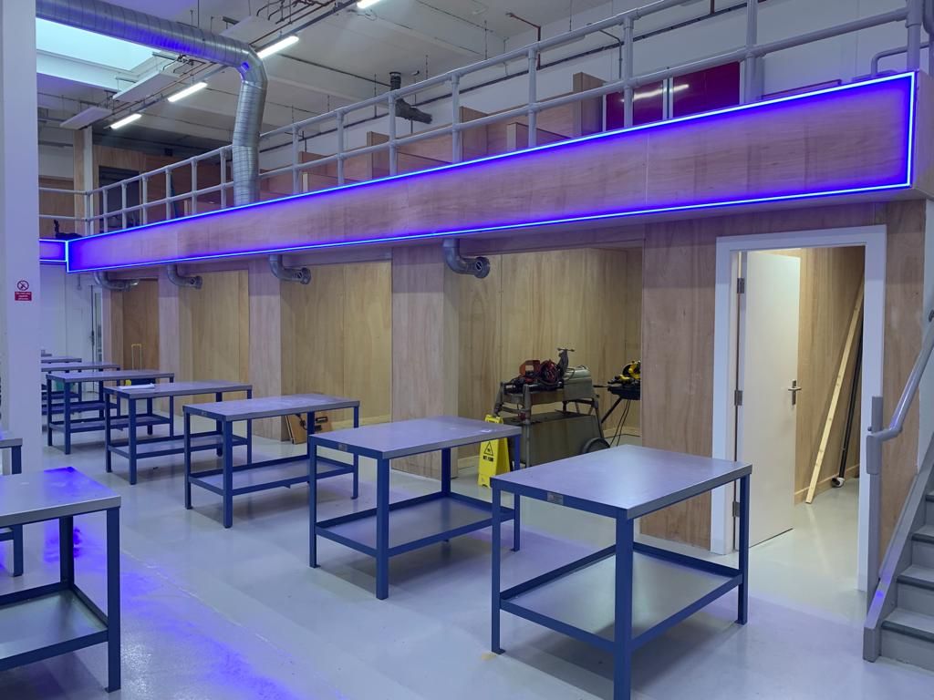 New Workshop Classrooms Installed at Burnley College by Speakman Contractors